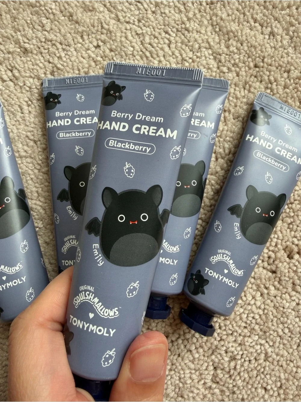 New Tony Moly x Squishmallow Hand Creams